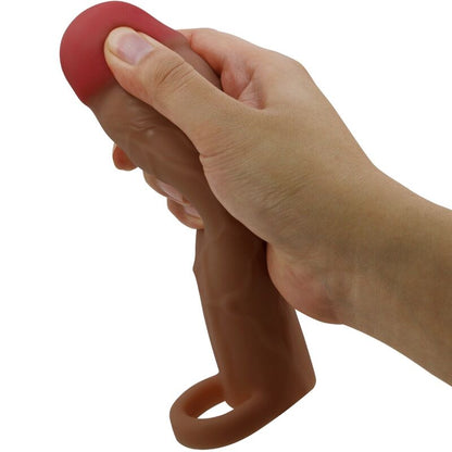 PRETTY LOVE - HANI PENISHÜLLE MIT 5 CM VERLÄNGERUNG MULATTE - Sexotim