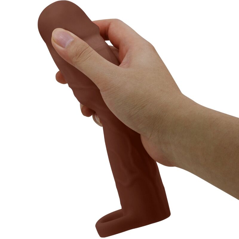 PRETTY LOVE - GERD PENISHÜLLE MIT 7,6 CM VERLÄNGERUNG MULATTE - Sexotim