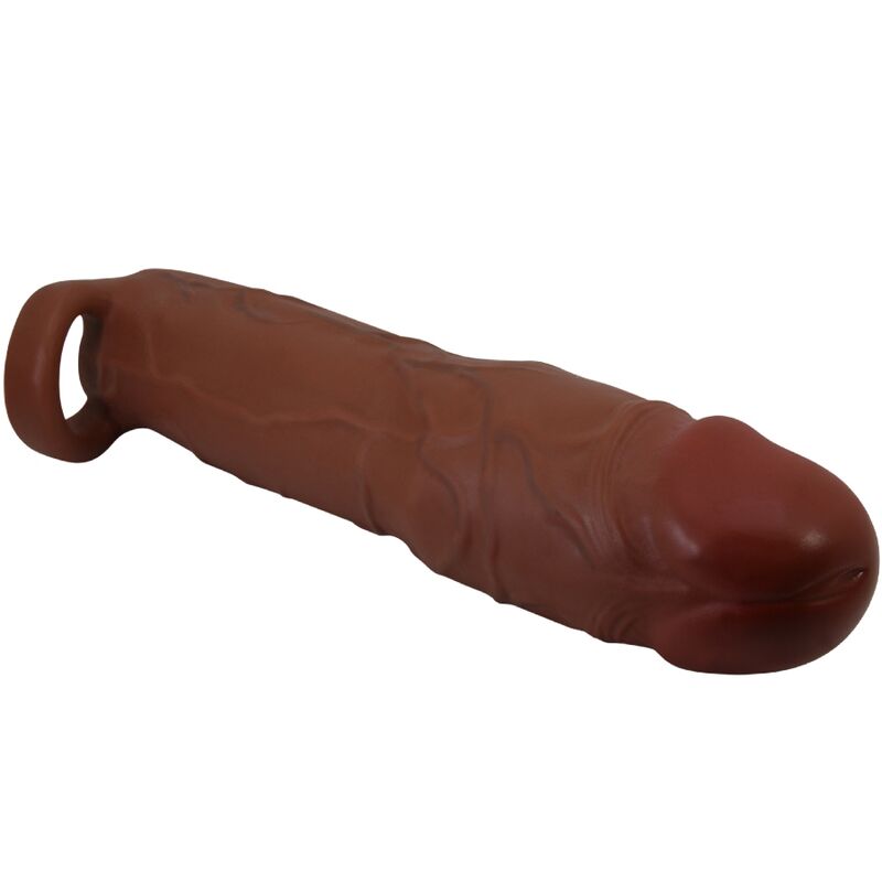 PRETTY LOVE - GERD PENISHÜLLE MIT 7,6 CM VERLÄNGERUNG MULATTE - Sexotim
