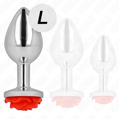 KINK - PLUG ANAL ROSE ROT GRÖSSE L - Sexotim