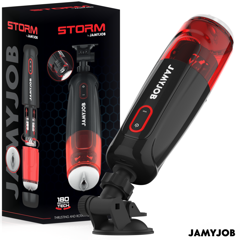 JAMYJOB - STORM AUTOMATISCHER VAGINA-MASTURBATOR 10 ROTATIONS- UND STOSSMODI - Sexotim