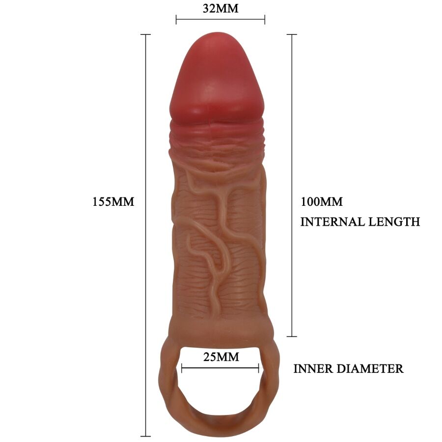 PRETTY LOVE - PEIRRE PENISHÜLLE 10 CM - Sexotim