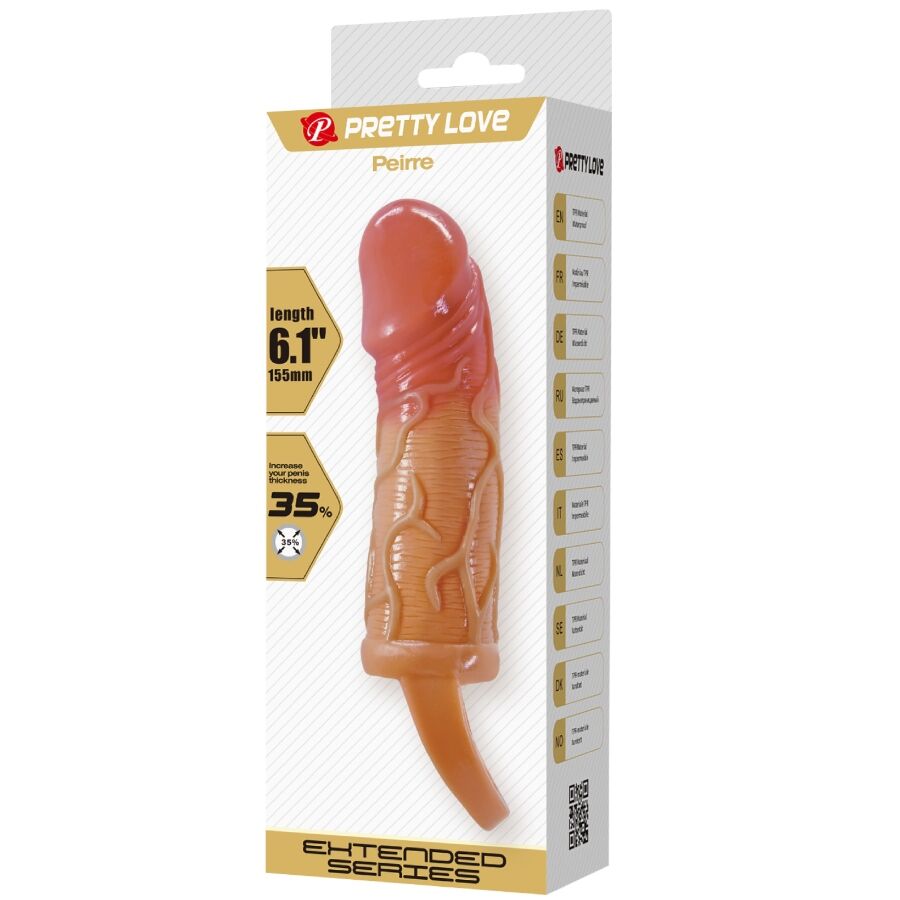 PRETTY LOVE - PEIRRE PENISHÜLLE 10 CM - Sexotim