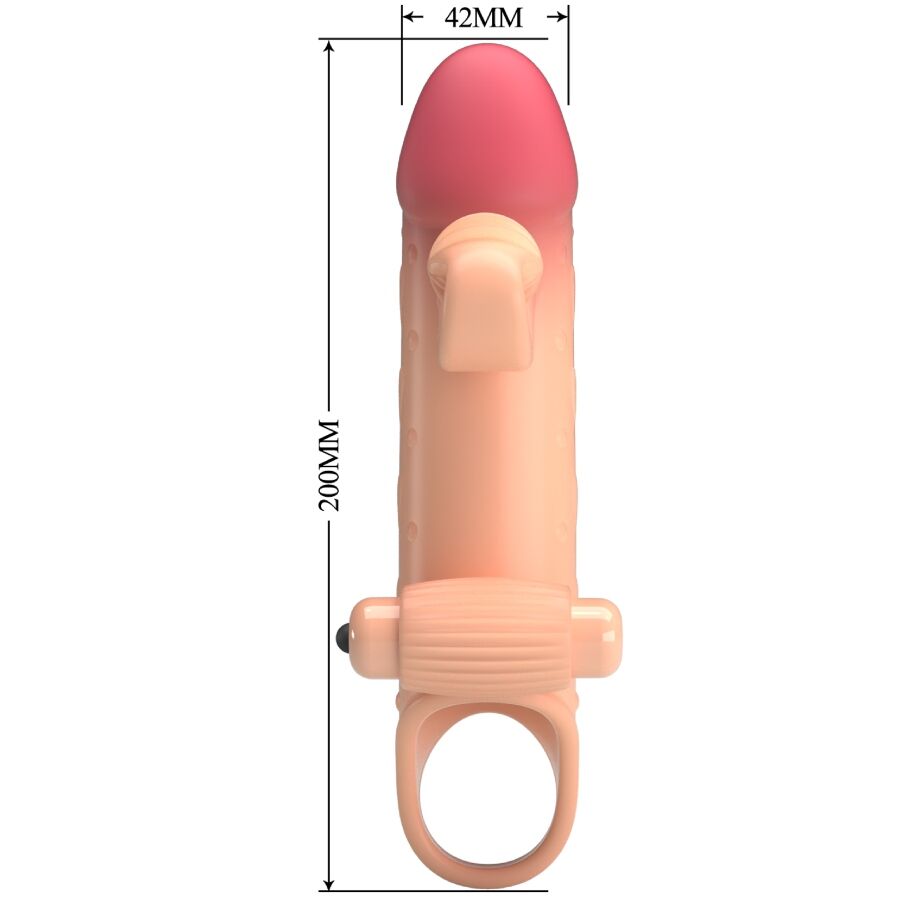 ROMANCE - VIBRIERENDE PENISHÜLLE NATUR - Sexotim