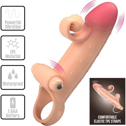 ROMANCE - VIBRIERENDE PENISHÜLLE NATUR - Sexotim