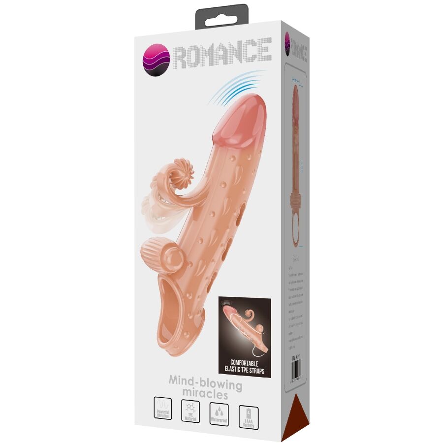 ROMANCE - VIBRIERENDE PENISHÜLLE NATUR - Sexotim