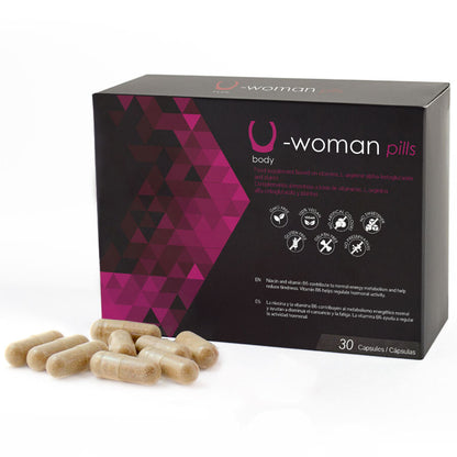 500 COSMETICS - U-WOMAN STEIGERT DIE LIBIDO DER FRAU - 30 KAPSELN - Sexotim