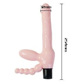 BAILE - SEILLOSER TPR-GURT MIT VIBRATION UND ANALSTIMULATION 25.4 CM - Sexotim