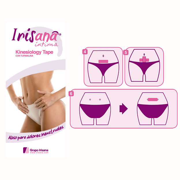 IRISANA - SELBSTKLEBENDES TAPE GEGEN MENSTRUALUNGSSCHMERZEN - Sexotim