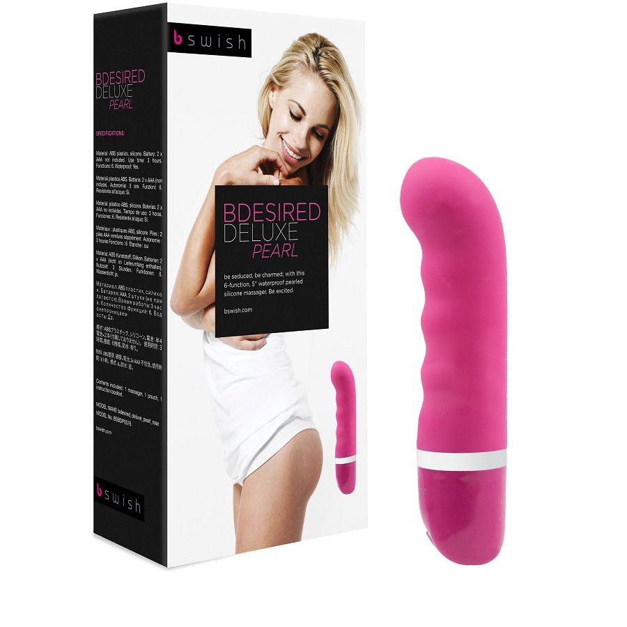 B SWISH - BDESIRED DELUXE PERLENVIBRATOR ROSE - Sexotim