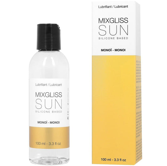 MIXGLISS - GLEITMITTELAUF SILIKONBASIS AROMA MONOI 100 ML - Sexotim