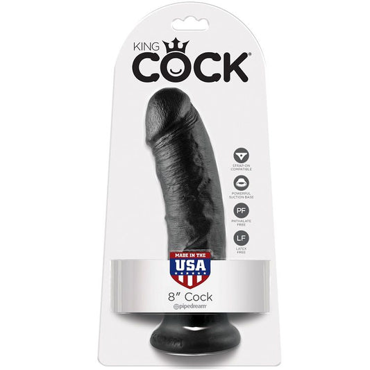 KING COCK - 8 DILDO SCHWARZ 20.3 CM - Sexotim