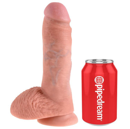 KING COCK - 8 DILDO FLEISCH MIT EIER 20.3 CM - Sexotim