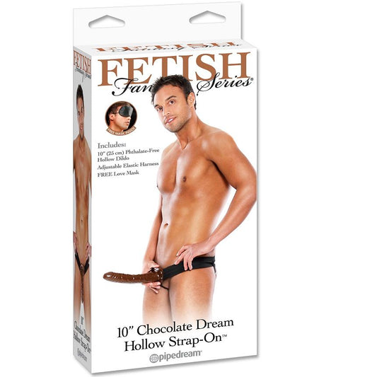 FETISH FANTASY SERIES - CHOCOLATE DREAM HOHL STRAP-ON - Sexotim