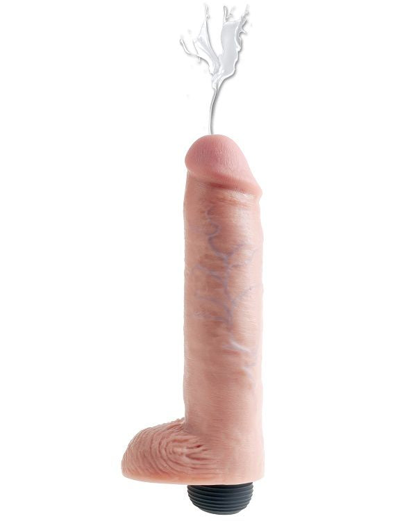 KING COCK - REALISTISCHER NATÜRLICHER EJAKULATOR-PENIS 25.40 CM - Sexotim