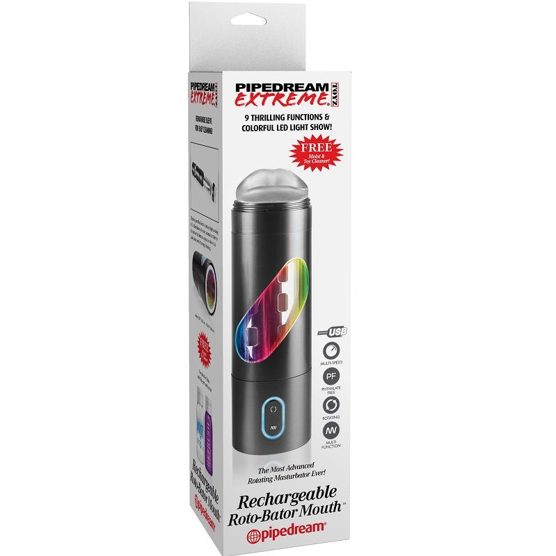 EXTREME TOYZ - ROTO BATOR USB-MÄNNLICHER MASTURBATOR-MUND - Sexotim