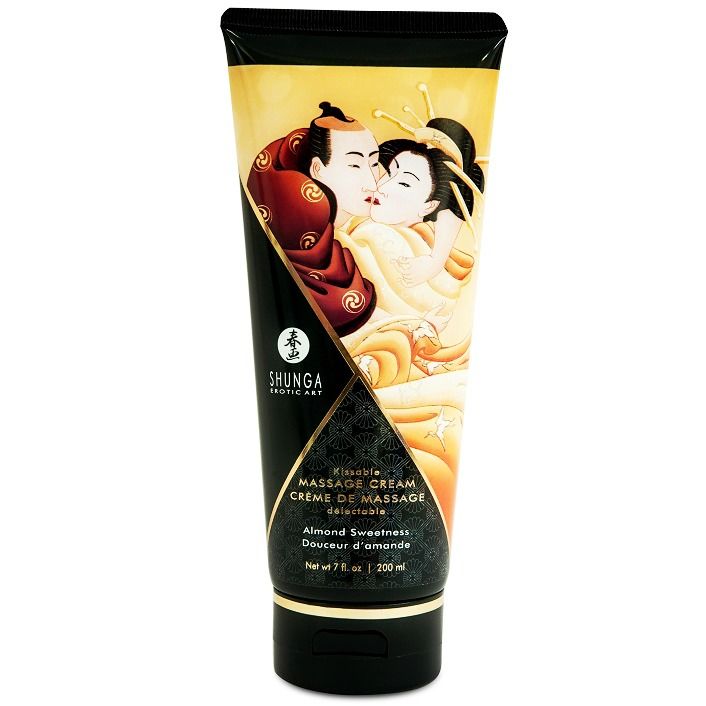 SHUNGA - SÜSSE MANDEL-MASSAGECREME 200 ML - Sexotim