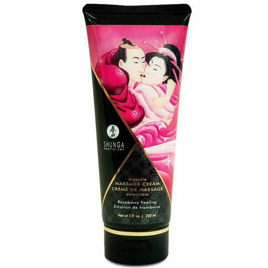 SHUNGA - HIMBEER-MASSAGECREME 200 ML - Sexotim