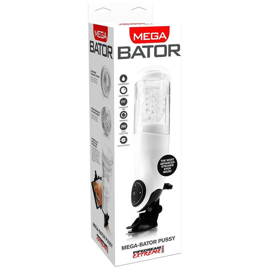 EXTREME TOYZ - PDX MEGA BATOR USB-MÄNNLICHER MASTURBATOR VAGINA WEISS - Sexotim