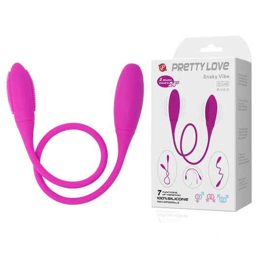 PRETTY LOVE - SNAKY DELUXE VIBRATOR 7 V - Sexotim