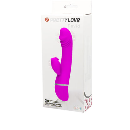 PRETTY LOVE - FLIRTATION VIBRATOR MIT KANINCHEN DAVID - Sexotim