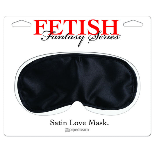 FETISH FANTASY SERIES - SATIN LOVE MASKE SCHWARZ - Sexotim