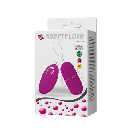 PRETTY LOVE - ARVIN VIBRIERENDES EI FERNBEDIENUNG 12V - Sexotim