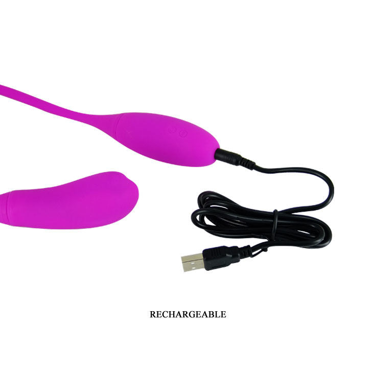 PRETTY LOVE - SMART - SNAKY VIBE VIBRATOR 7V + 3 TICKLING - Sexotim