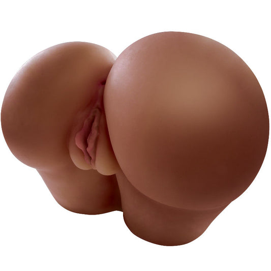 EXTREME TOYZ - PIPEDREAMS VAGINA UND ANUS,  REALISTISCHER MASTURBATOR, DUNKEL - Sexotim