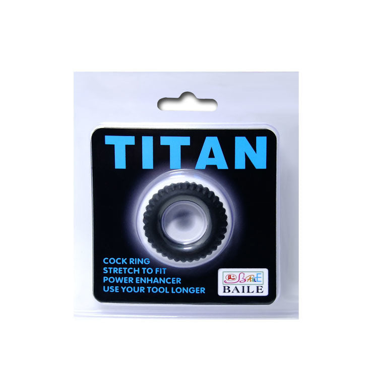 BAILE - TITAN COCKRING SCHWARZ 1.9 CM - Sexotim