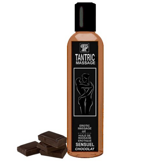 EROS-ART - NATÜRLICHES TANTRISCHES MASSAGEÖL UND SCHOKOLADENAPHRODISIAKUM 200 ML - Sexotim
