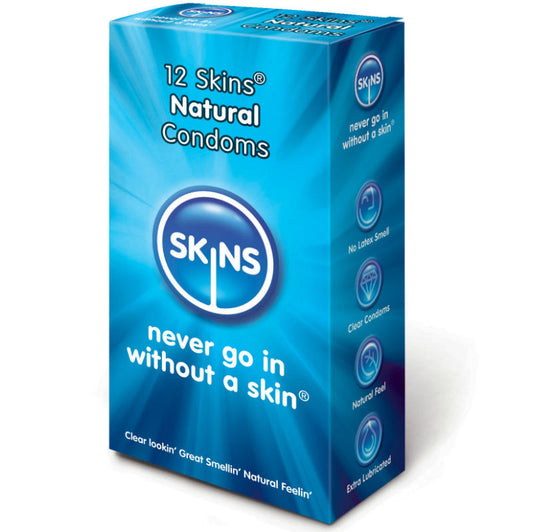 SKINS - CONDOM NATURAL PACK 12 - Sexotim