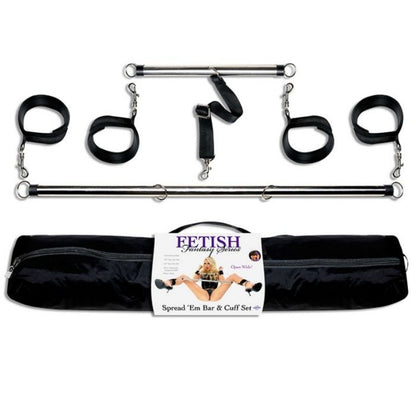FETISH FANTASY SERIES - SPREAD EM STANGEN- UND CUFF-SET - Sexotim