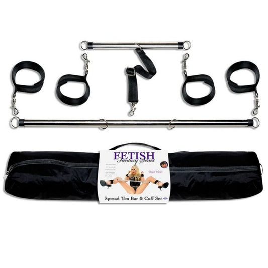 FETISH FANTASY SERIES - SPREAD EM STANGEN- UND CUFF-SET - Sexotim