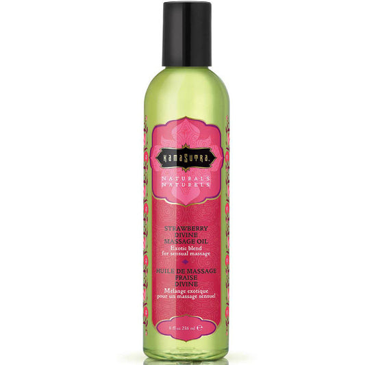 KAMASUTRA - NATURALS GÖTTLICHES ERDBEERMASSAGEÖL 236ML - Sexotim