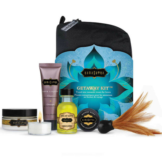 KAMASUTRA - ROMANTISCHES UND LUXURIÖSES KIT IN REISEGRÖSSE - Sexotim