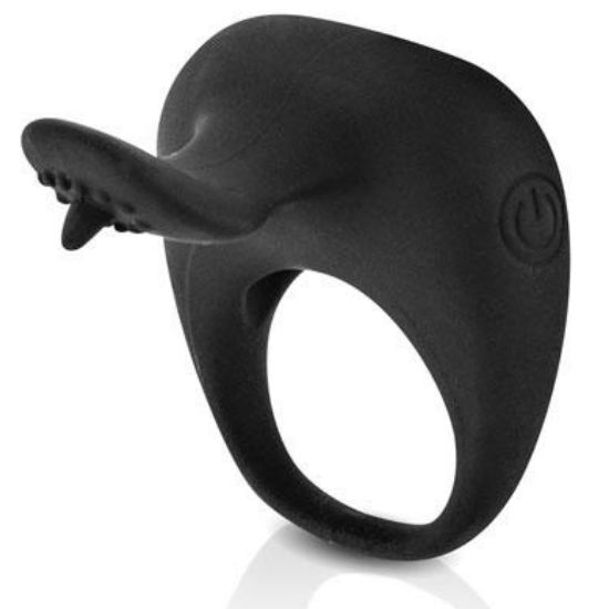 PRETTY LOVE - THIMBLE VIBRATORRING SCHWARZ - Sexotim