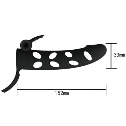 PRETTY LOVE - SILIKONHÜLLE MIT VIBRATION 15.2 CM - Sexotim