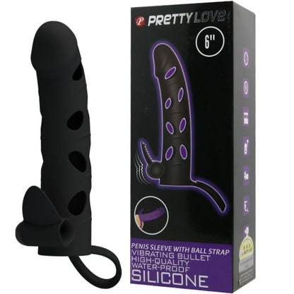 PRETTY LOVE - SILIKONHÜLLE MIT VIBRATION 15.2 CM - Sexotim