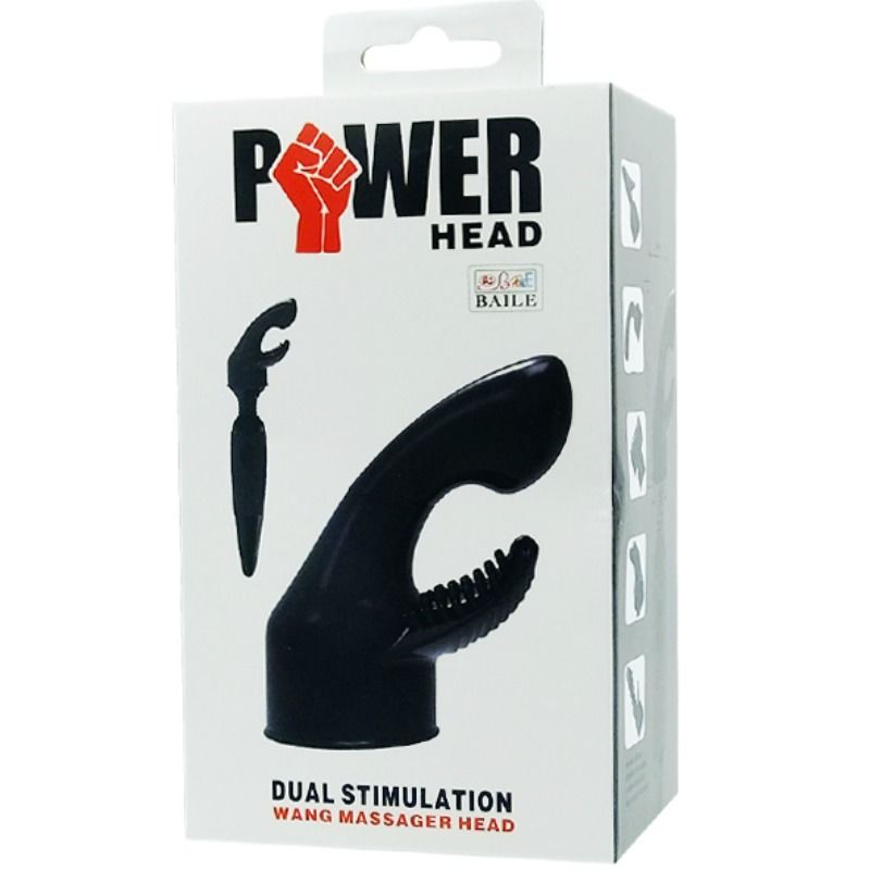 BAILE - POWER HEAD INTERCAMBIABLE HEAD FÜR MASSAGERGY PUNKT STIMULATION UND KLITORIS - Sexotim