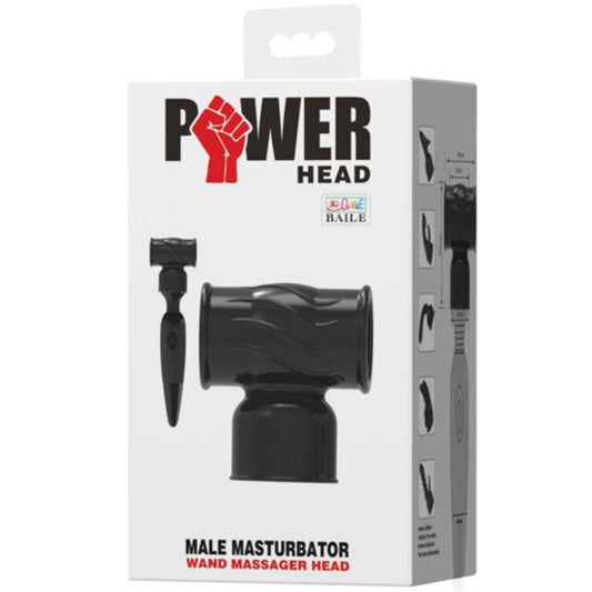 BAILE - AUSWECHSELBARER POWERKOPF FÜR MÄNNLICHES MASSAGER - Sexotim