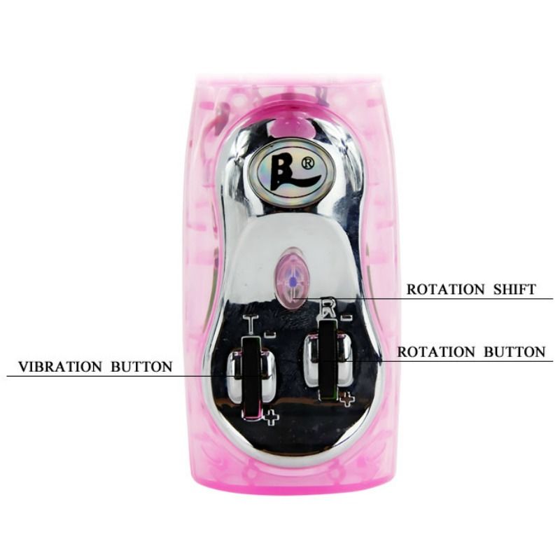 BAILE - VIBRATOR MIT ROTATION UND RABBIT MULTIVE SPEED UND MULTIROTATION - Sexotim