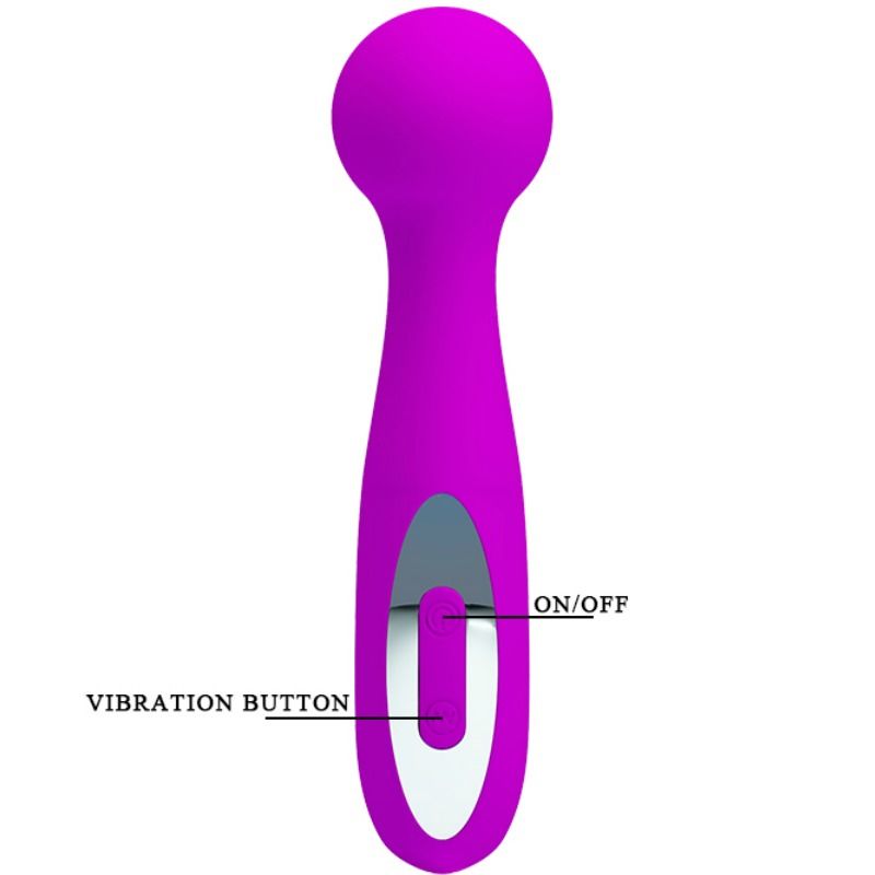 PRETTY LOVE - WADE WIEDERAUFLADBARES MASSAGER 12 FUNKTIONEN - Sexotim