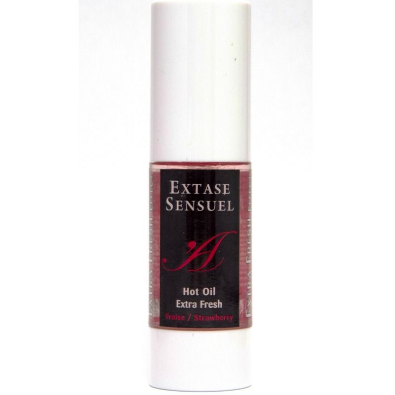 EXTASE SENSUAL - MASSAGEÖL MIT EXTRA FRISCHEM ERDBEER EFFEKT 30 ML - Sexotim