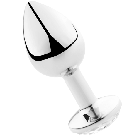 SECRETPLAY - ANALPLUG AUS TRANSPARENTEM ALUMINIUM, 7 CM - Sexotim