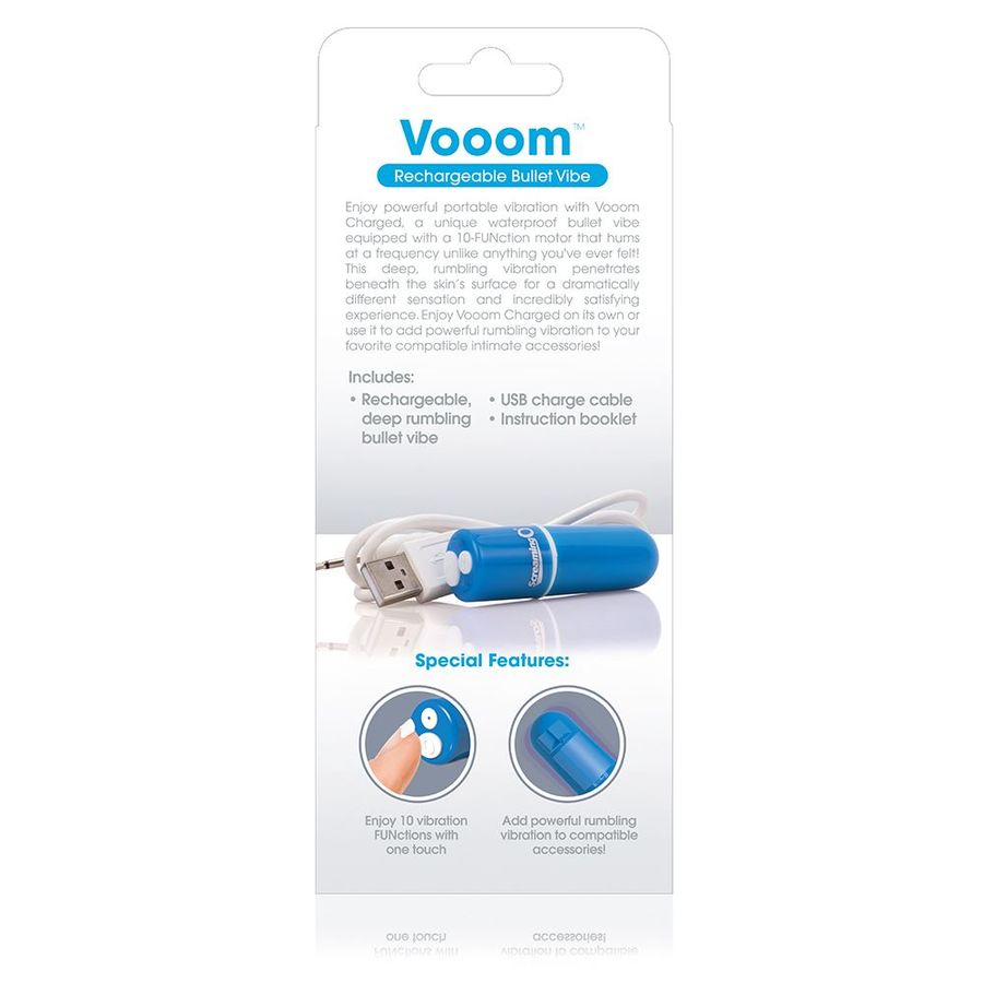 SCREAMING O - WIEAUFLADBARES VIBRIERENDES BULLET VOOOM BLAU - Sexotim