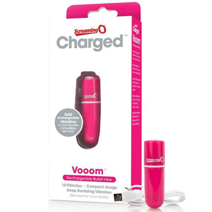 SCREAMING O - WIEAUFLADBARE VIBRIERBULLET VOOOM PINK - Sexotim