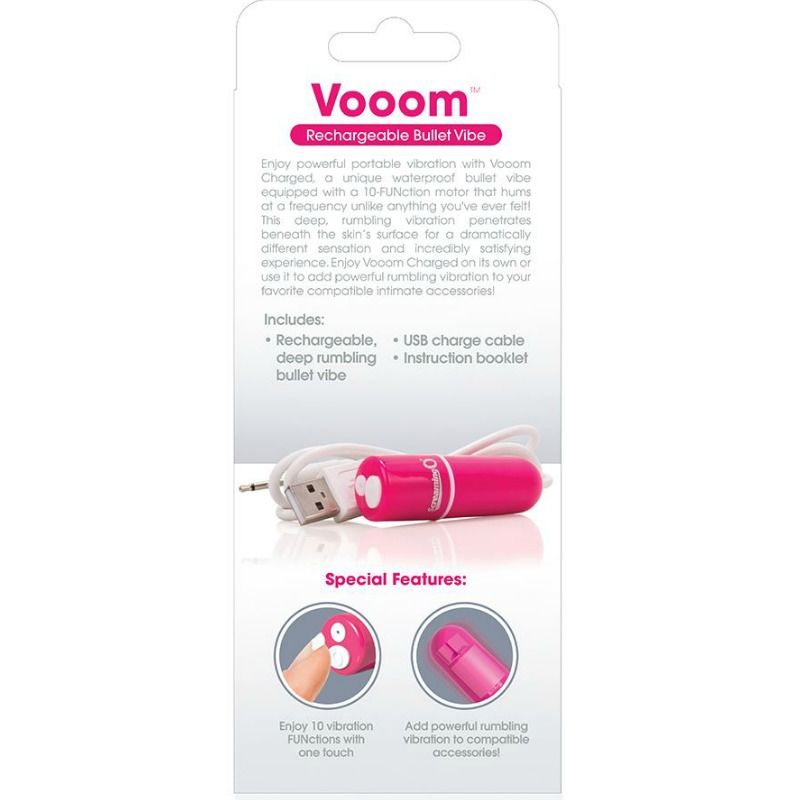 SCREAMING O - WIEAUFLADBARE VIBRIERBULLET VOOOM PINK - Sexotim