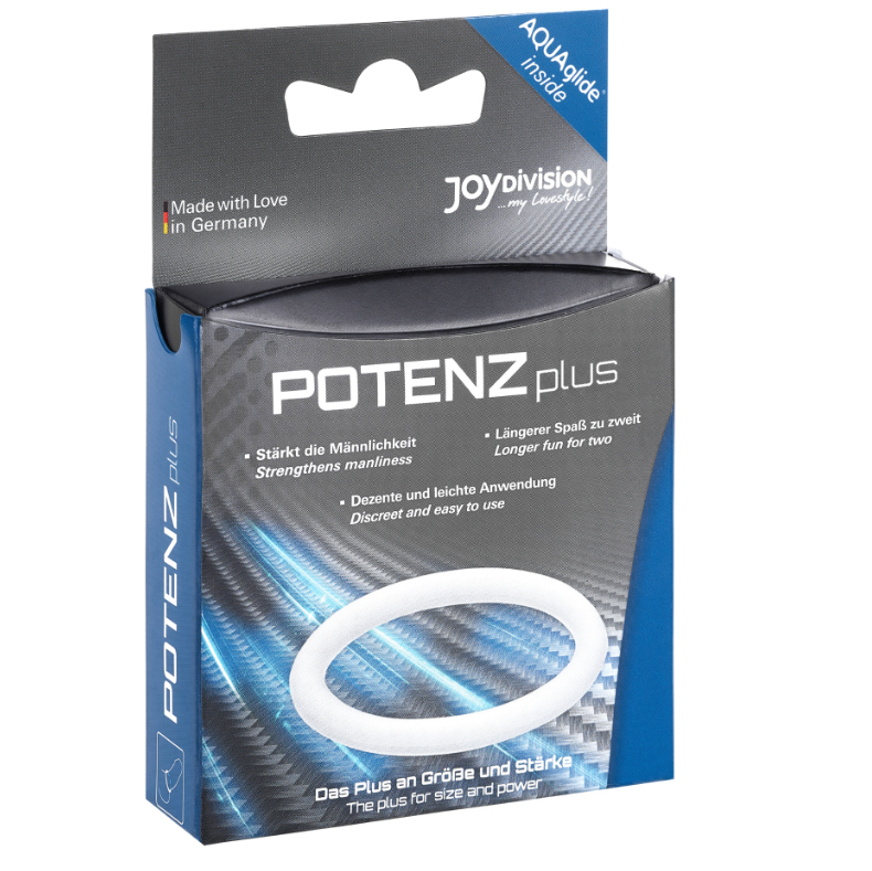 JOYDIVISION POTENZDUO - PLUS RING WEISS - M - Sexotim