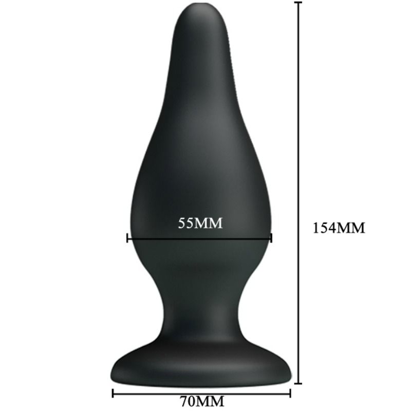 PRETTY LOVE - ERGONOMISCHER SILIKON ANALPLUG 15.4 CM - Sexotim